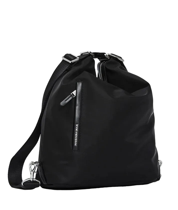 Borsa/zaino in tessuto Hunter Mandarina Duck P10VCT41 Nero - Pelletteria Allegrini
