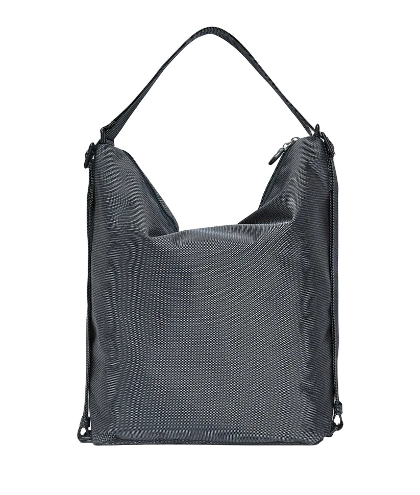 Borsa/zaino in tessuto MD Mandarina Duck P10QMT09 Steel - Pelletteria Allegrini