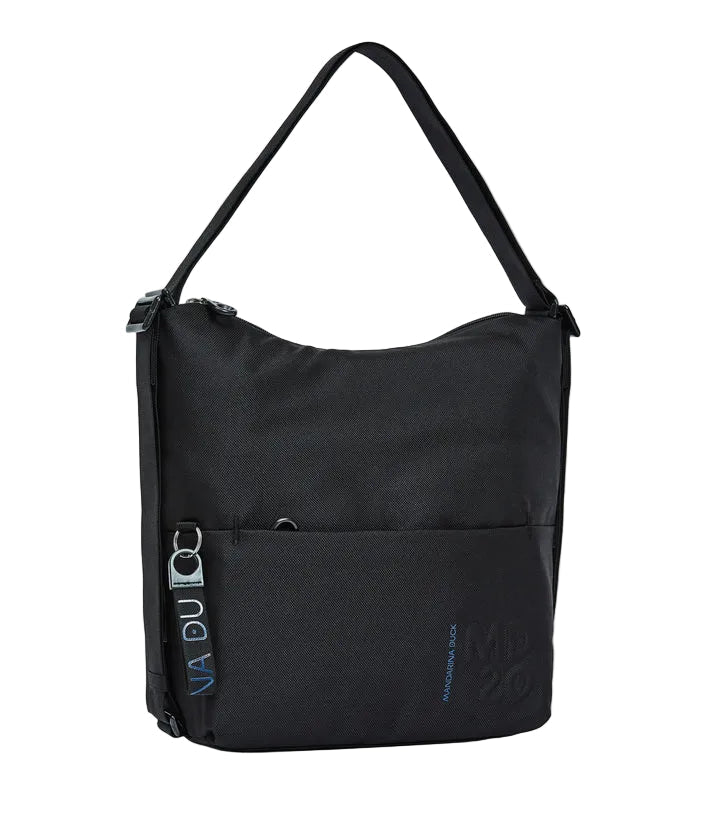 Borsa/Zaino slide in tessuto MD20 Mandarina Duck P10QMT38 Nero - Pelletteria Allegrini