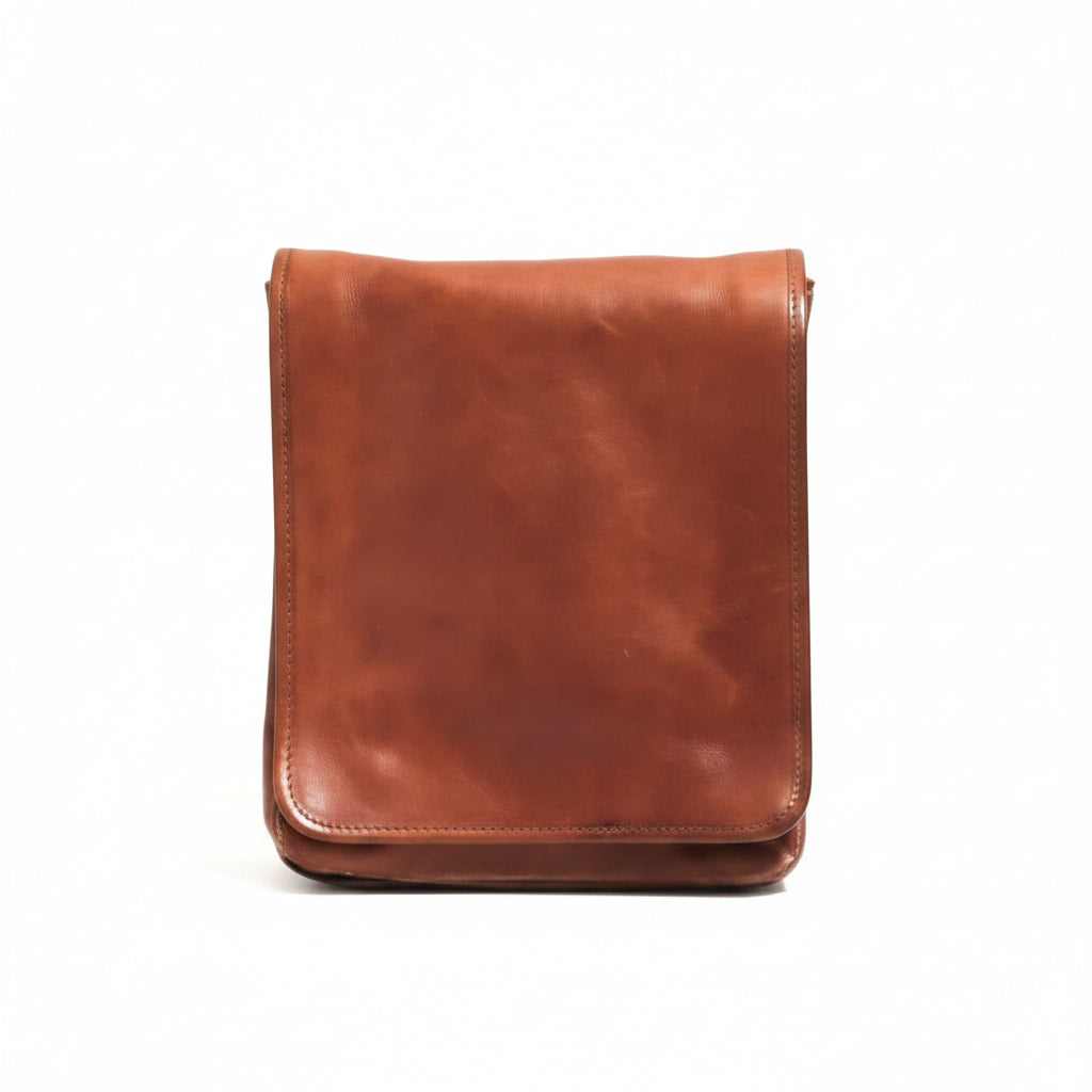 Borsello in pelle I Medici 63/3700 Marrone - Pelletteria Allegrini