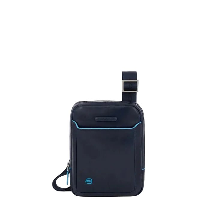 Borsello in pelle porta i - Pad mini Piquadro CA3084B2 Blu - Pelletteria Allegrini