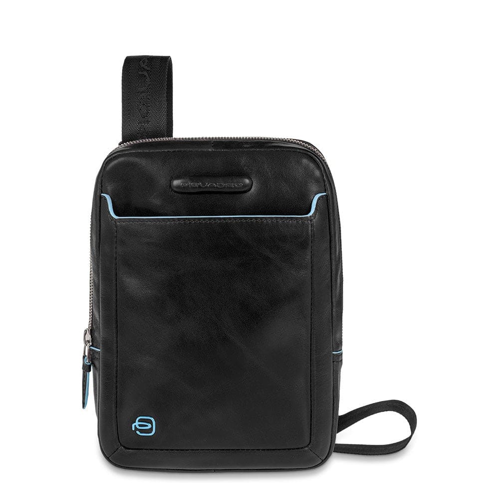 Borsello in pelle porta i - Pad mini Piquadro CA3084B2 Nero - Pelletteria Allegrini