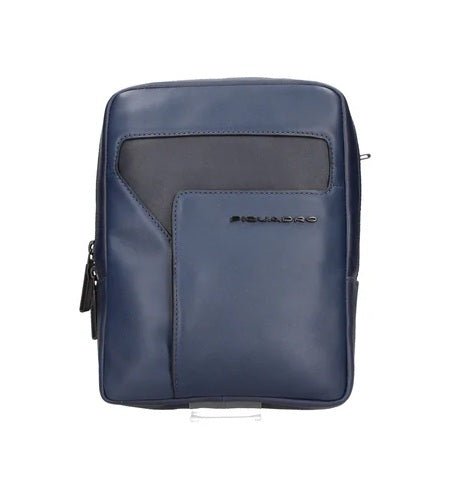 Borsello uomo in pelle Piquadro CA3084W119 Blu - Pelletteria Allegrini