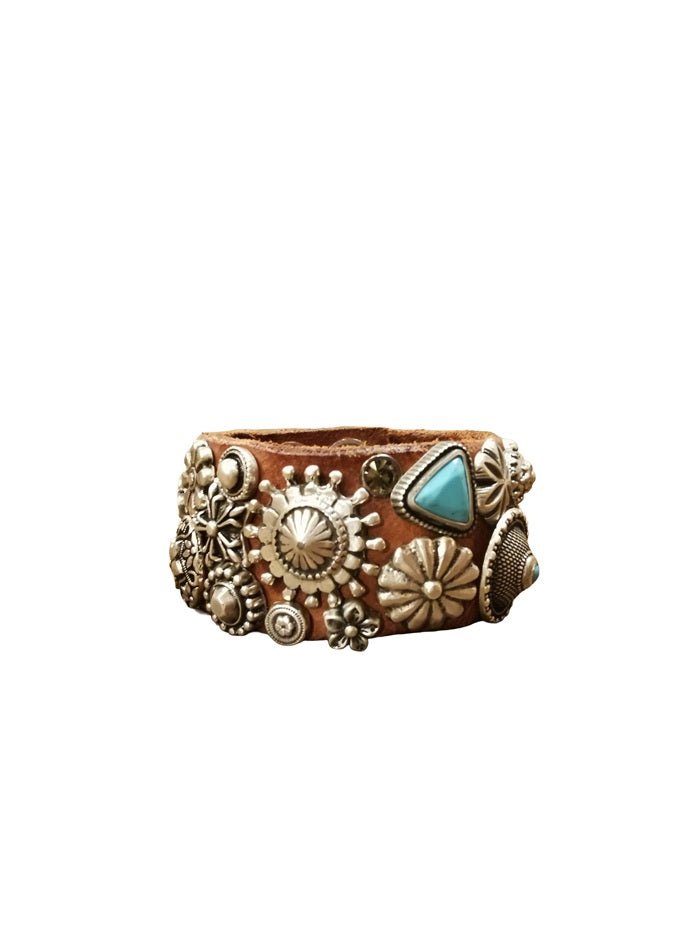 Bracciale in pelle Campomaggi C027200ND X2989 Cognac - Pelletteria Allegrini
