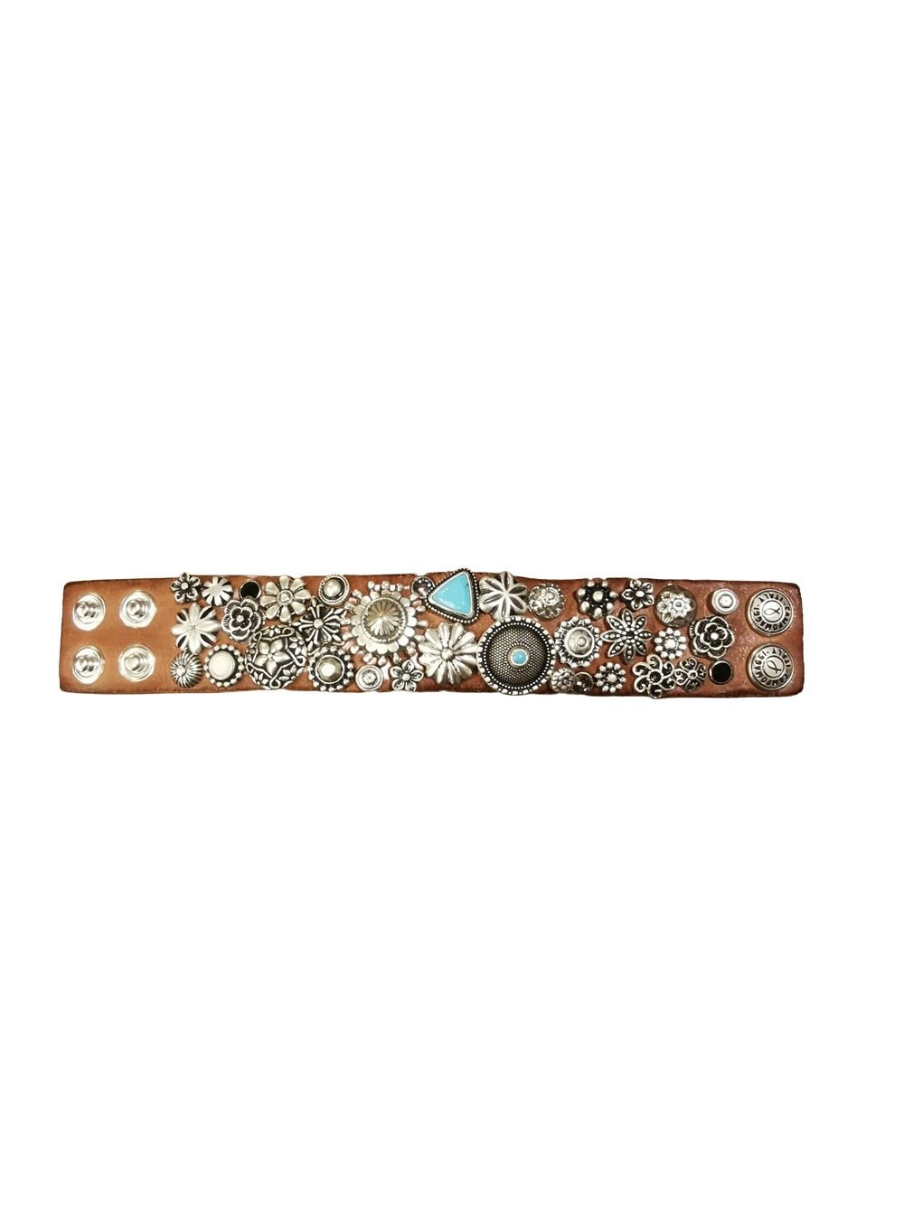 Bracciale in pelle Campomaggi C027200ND X2989 Cognac - Pelletteria Allegrini