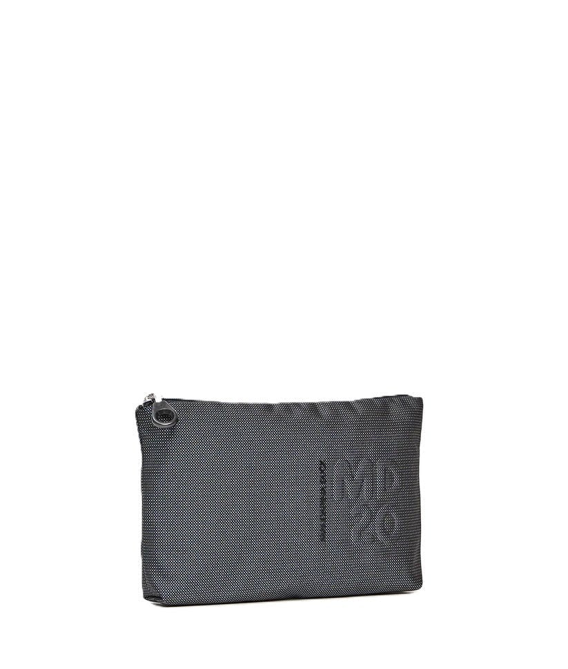 Bustina media in tessuto MD20 Mandarina Duck P10QMMN9 Steel - Pelletteria Allegrini