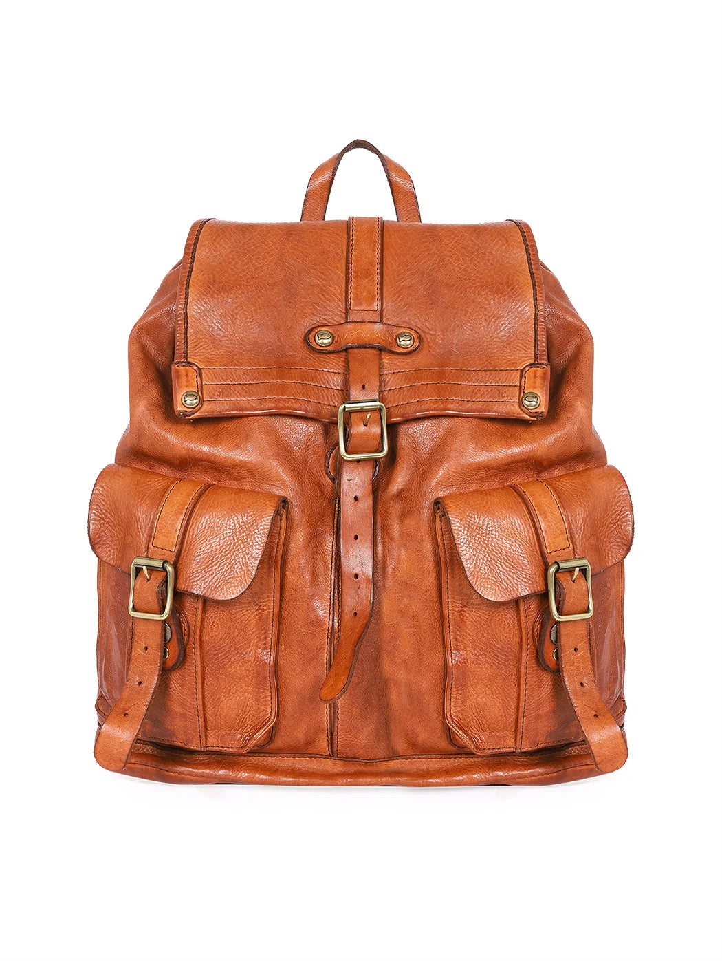 Zaino in pelle Campomaggi  C014190ND X0001  cognac