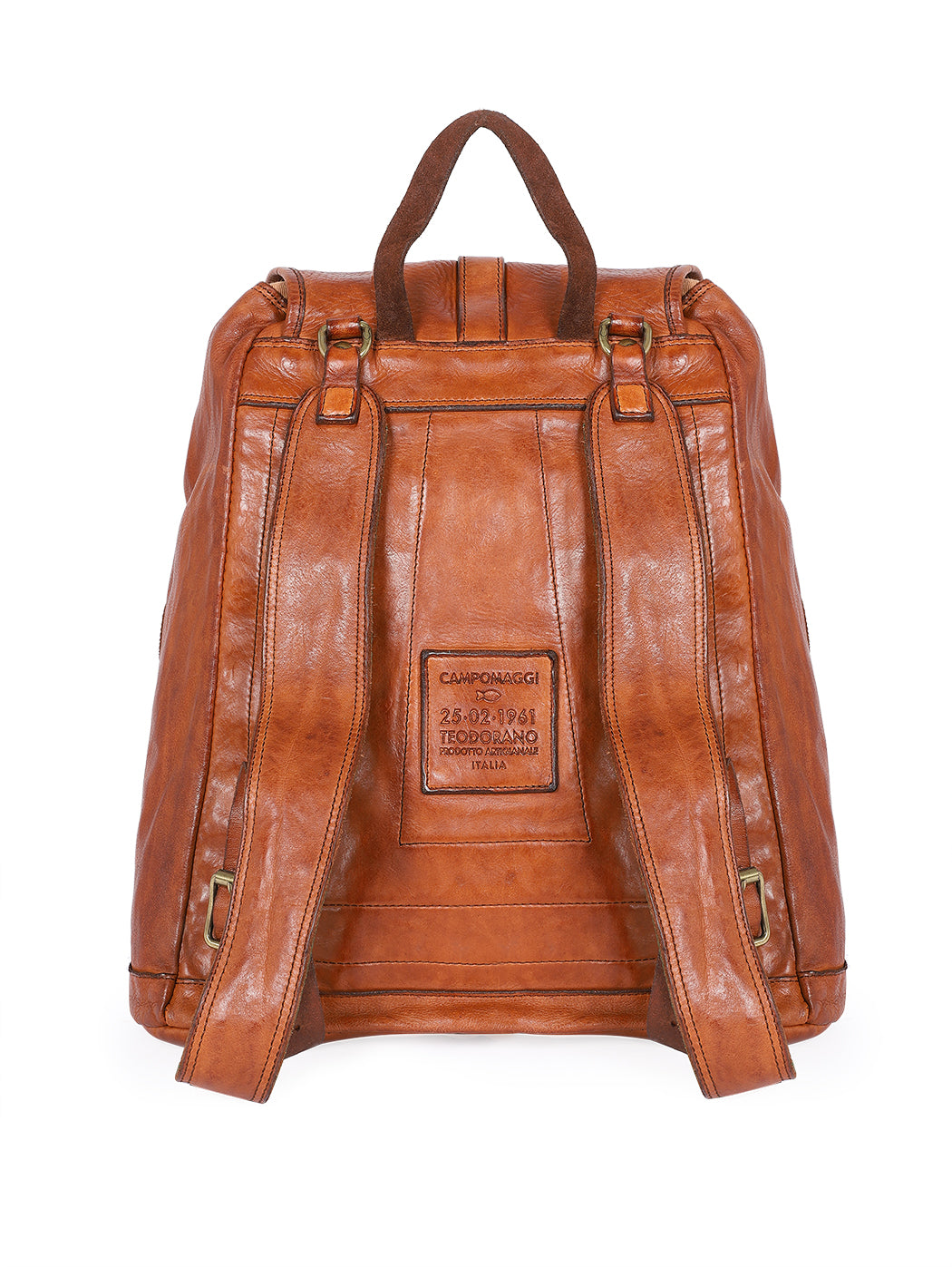 Zaino in pelle Campomaggi  C014190ND X0001  cognac