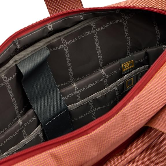 Cartella da lavoro porta pc 15" Mandarina Duck MD20 P10QMC01 Pecan nut - Pelletteria Allegrini