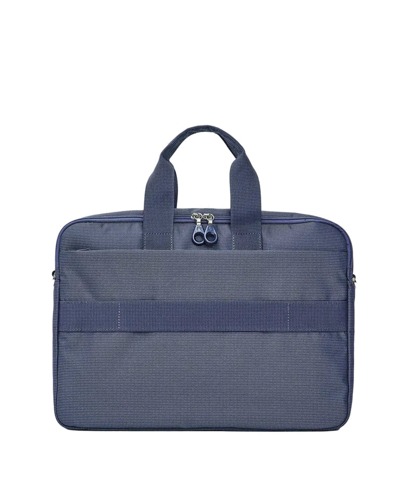Cartella da lavoro p/pc 15" MD20 Mandarina Duck P10QMC03 Deep blue - Pelletteria Allegrini