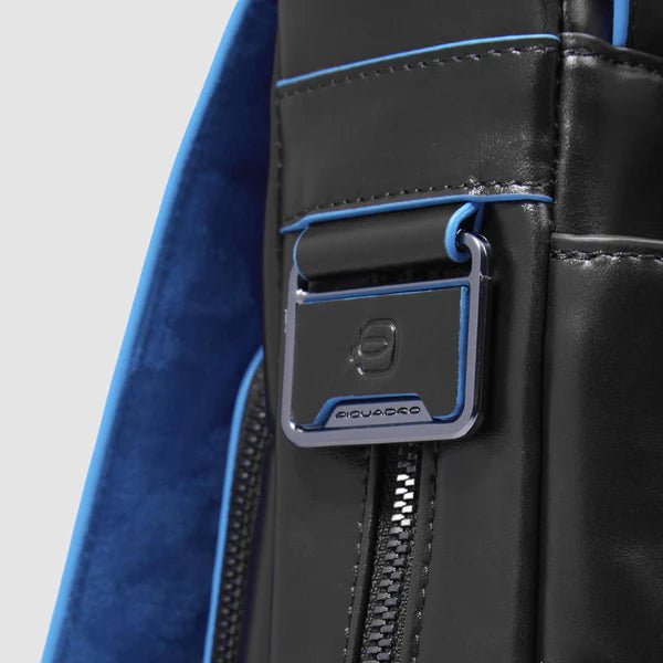 Cartella in pelle con patta Piquadro CA3111B2 Nero - Pelletteria Allegrini