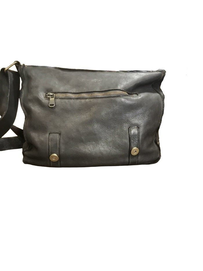 Cartella/borsa in pelle Pelletteria Allegrini Filippo 1098 Nero - Pelletteria Allegrini