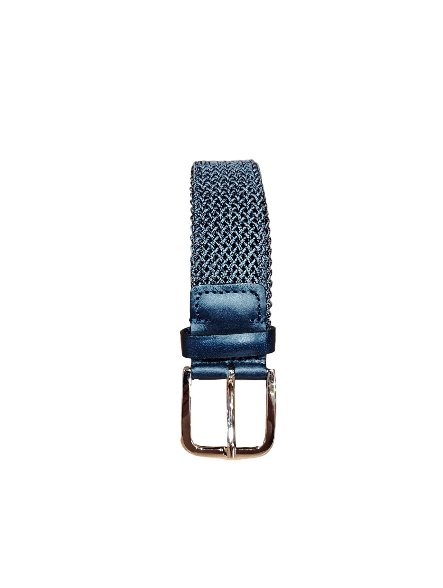 Cintura elasticizzata Pelletteria Allegrini Filippo EL8/M Denim - Pelletteria Allegrini
