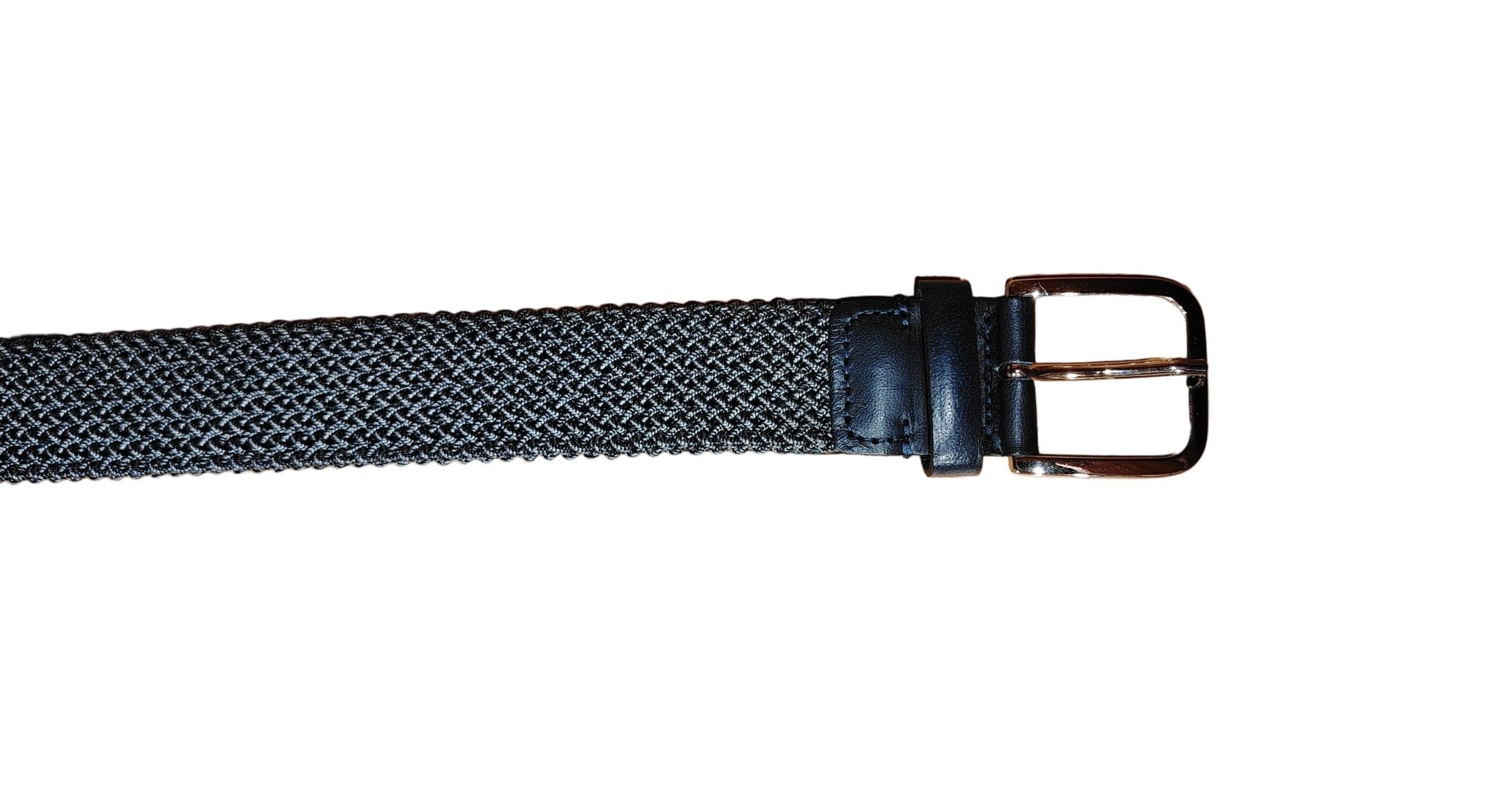 Cintura elasticizzata Pelletteria Allegrini Filippo EL8/M Denim - Pelletteria Allegrini