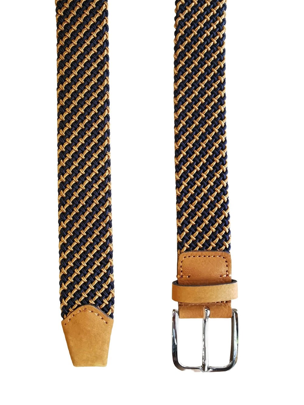 Cintura elasticizzata Pelletteria Allegrini Filippo EL8/M Oro - Pelletteria Allegrini