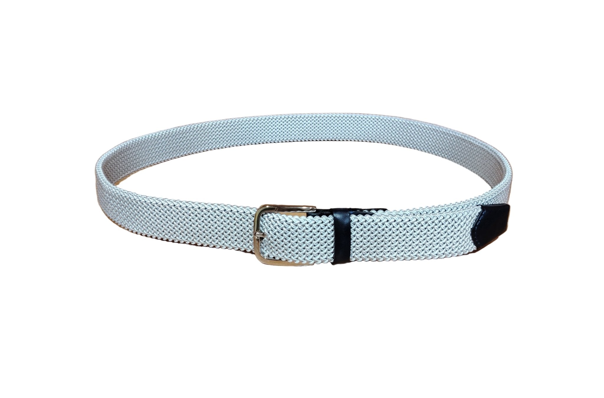Cintura elasticizzata Pelletteria Allegrini Filippo EL8/M Perla - Pelletteria Allegrini