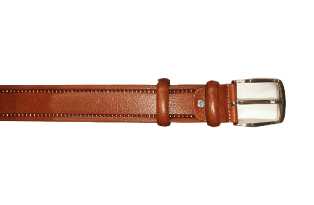 Cintura in Cuoio Pelletteria Allegrini Filippo 1171/40 Marrone - Pelletteria Allegrini