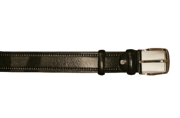 Cintura in Cuoio Pelletteria Allegrini Filippo 1171/40 Nero - Pelletteria Allegrini