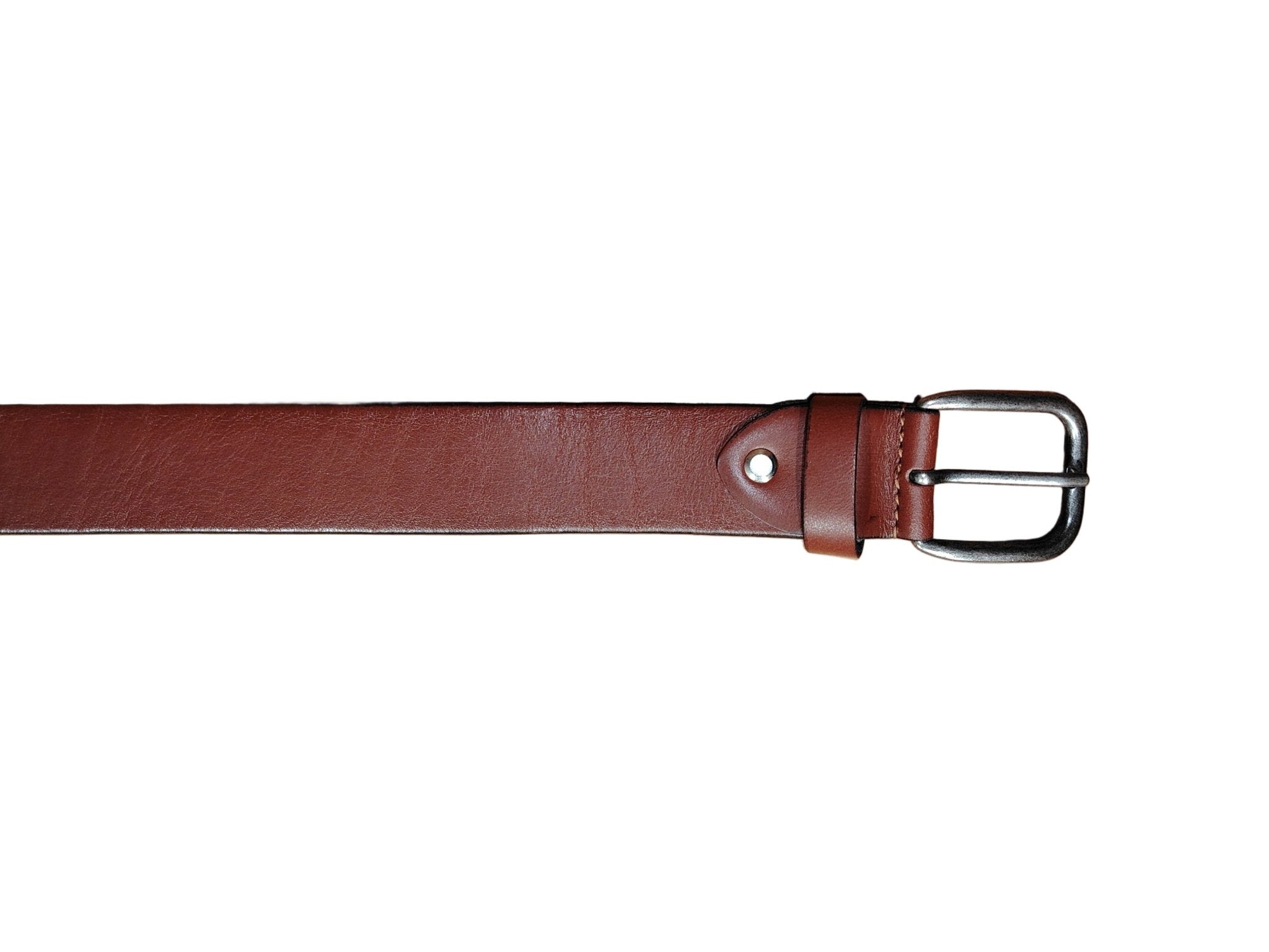 Cintura in cuoio Pelletteria Allegrini Filippo 1611/35 Rosso scuro - Pelletteria Allegrini