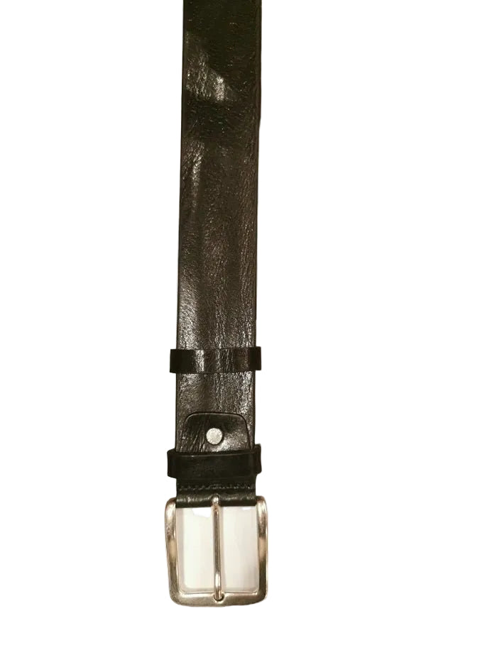 Cintura in Cuoio Pelletteria Allegrini Filippo 280/40L Nero - Pelletteria Allegrini