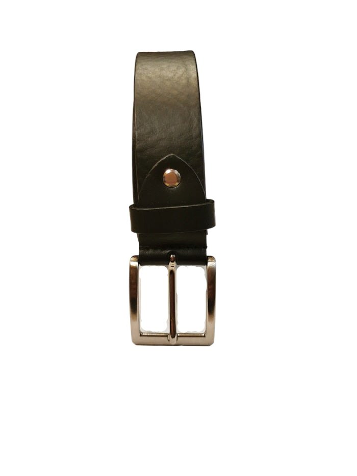 Cintura in Cuoio Pelletteria Allegrini Filippo 9386/35 Nero - Pelletteria Allegrini