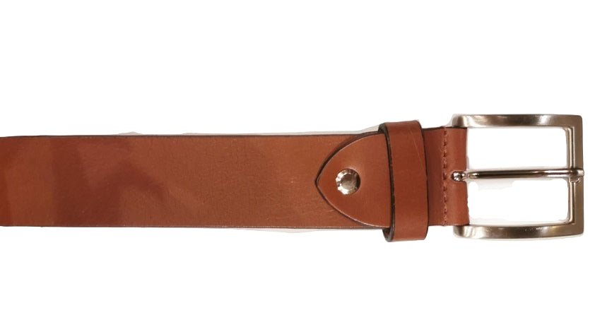 Cintura in Cuoio Pelletteria Allegrini Filippo 9386/35 Rosso Scuro - Pelletteria Allegrini
