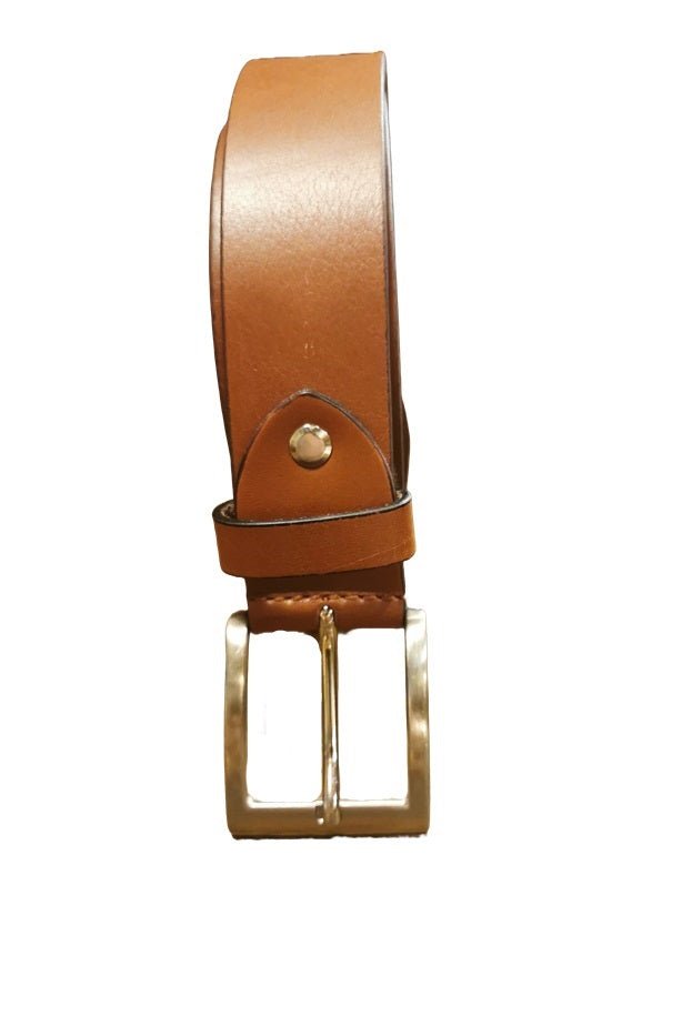 Cintura in Cuoio Pelletteria Allegrini Filippo 9386/35 Rosso Scuro - Pelletteria Allegrini