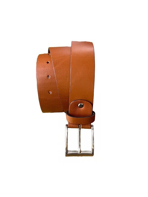Cintura in Cuoio Pelletteria Allegrini Filippo 9386/40 marrone - Pelletteria Allegrini