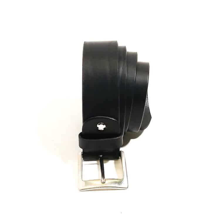 Cintura in Cuoio Pelletteria Allegrini Filippo 9386/40 Nero - Pelletteria Allegrini