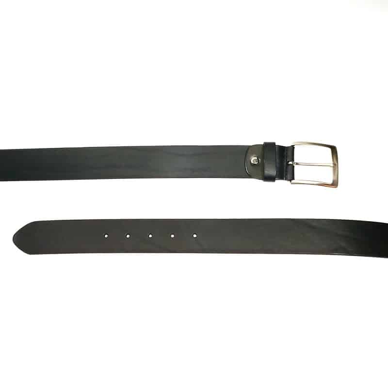 Cintura in Cuoio Pelletteria Allegrini Filippo 9386/40 Nero - Pelletteria Allegrini