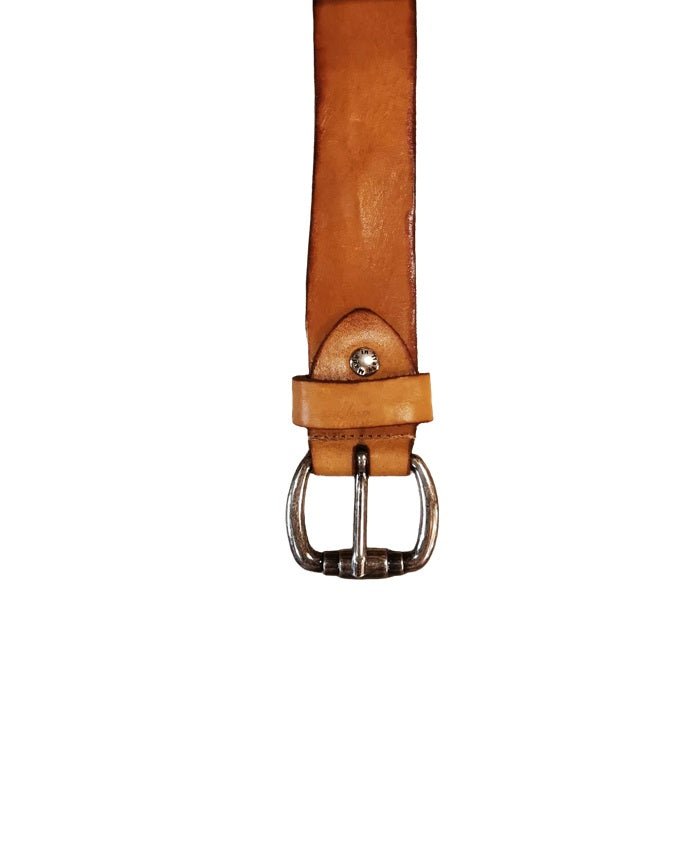 Cintura in cuoio Pelletteria Allegrini Filippo C8951 Cuoio - Pelletteria Allegrini