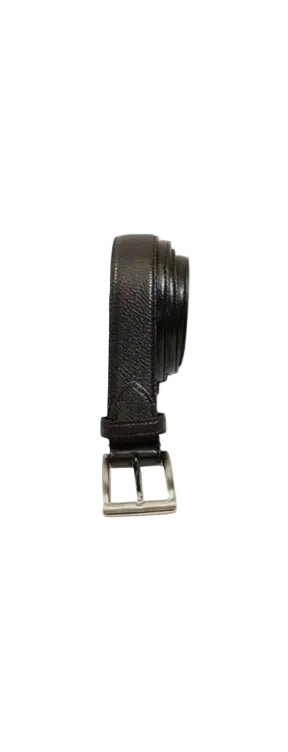 Cintura in pelle di cervo da uomo C102CER testa di moro - Pelletteria Allegrini