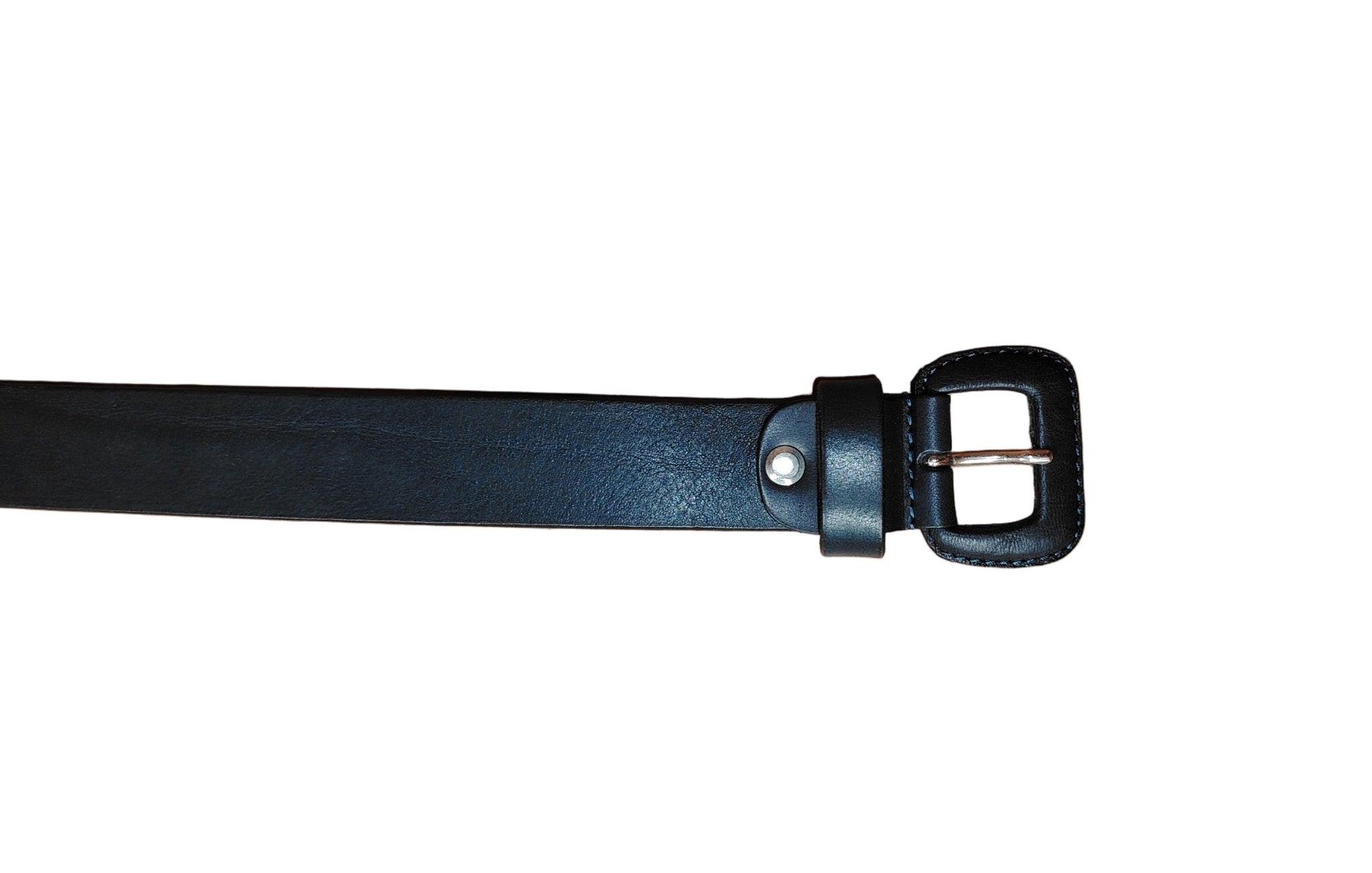 Cintura in pelle donna Pelletteria Allegrini Filippo 1821/30 blu - Pelletteria Allegrini