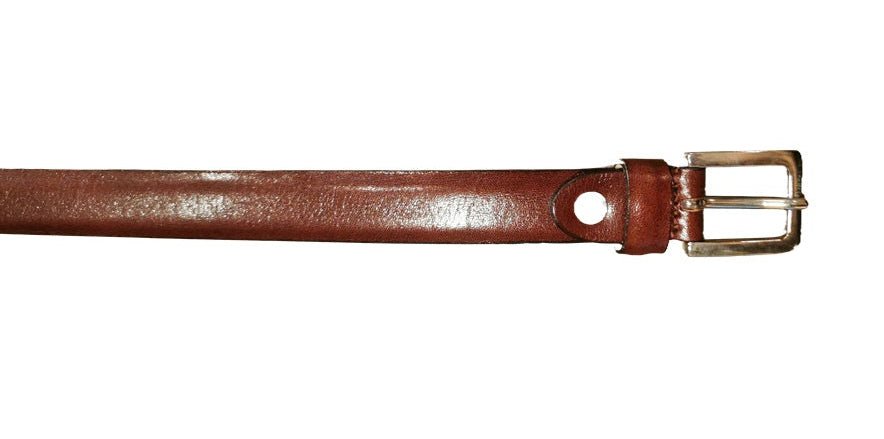 Cintura in pelle Donna Pelletteria Allegrini Filippo 2074/20 bordeaux - Pelletteria Allegrini