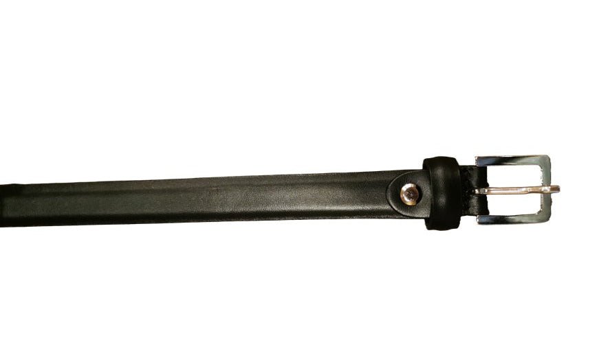 Cintura in pelle Donna Pelletteria Allegrini Filippo 2074/20 nero - Pelletteria Allegrini
