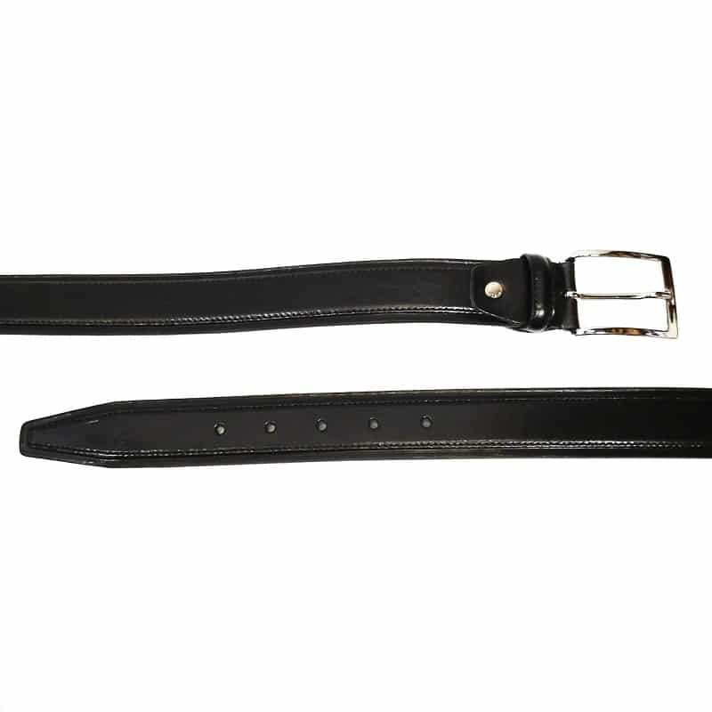 Cintura in pelle Pelletteria Allegrini Filippo 089/35 nero - Pelletteria Allegrini
