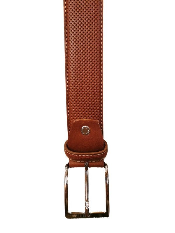 Cintura in pelle Pelletteria Allegrini Filippo 1309 marrone - Pelletteria Allegrini
