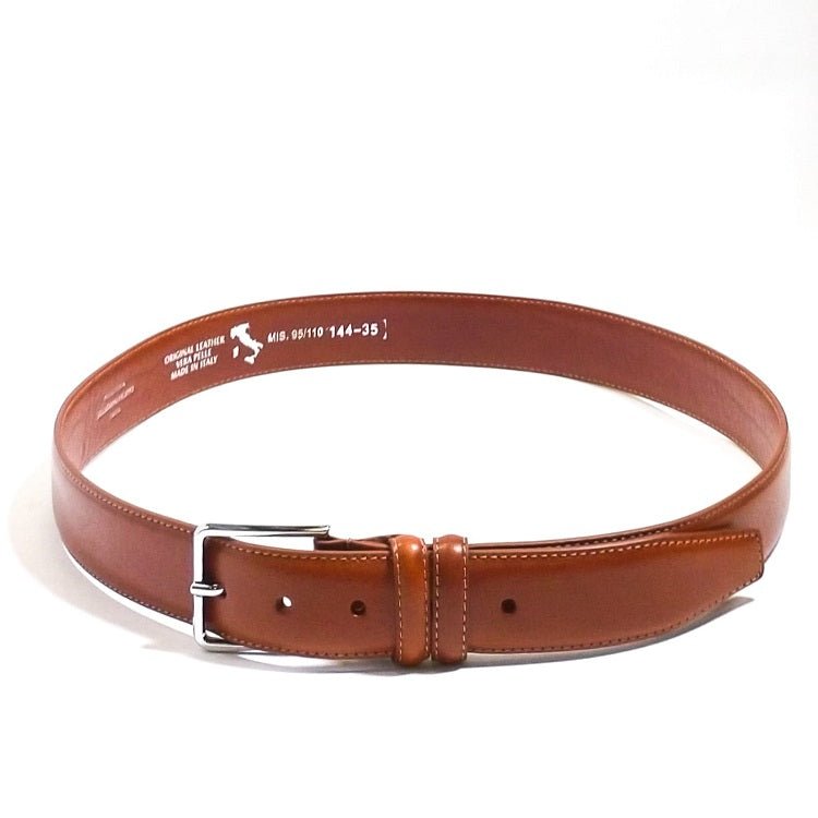 Cintura in pelle Pelletteria Allegrini Filippo 144/35 marrone - Pelletteria Allegrini