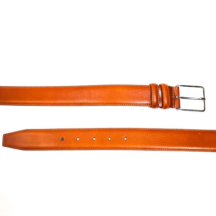 Cintura in pelle Pelletteria Allegrini Filippo 144/35 marrone - Pelletteria Allegrini