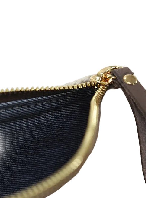 Clutch in tessuto Manikomio Orange - Pelletteria Allegrini
