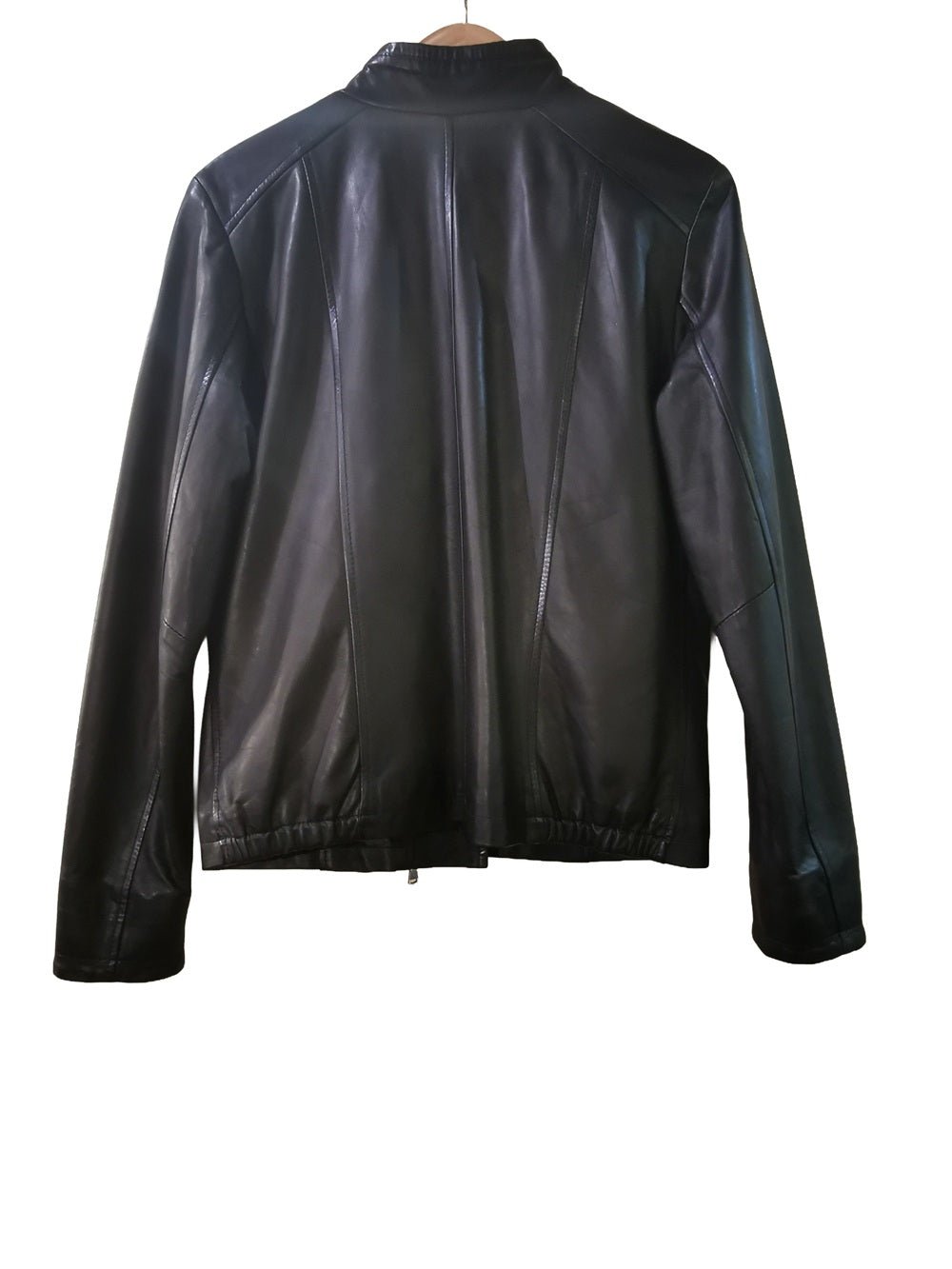 Giacca in pelle da donna Pelletteria Allegrini Filippo ENRICA Nero - Pelletteria Allegrini