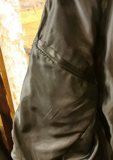 GILET in pelle Pelletteria Allegrini Filippo Nero - Pelletteria Allegrini