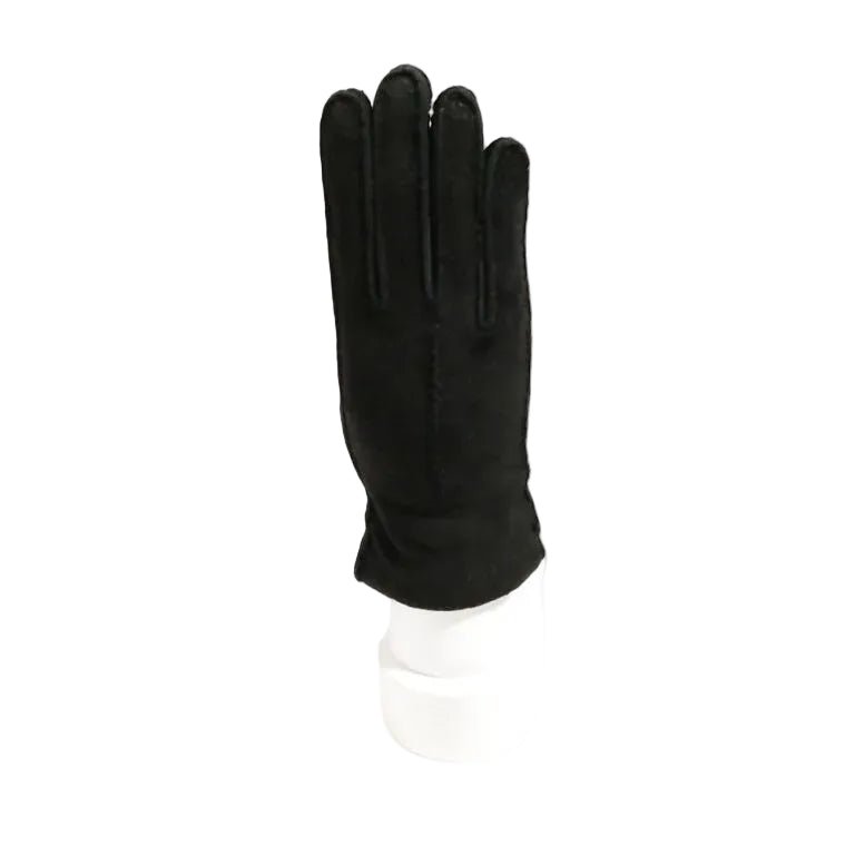 Guanto donna in pecary Pelletteria Allegrini Filippo G304D nero - Pelletteria Allegrini