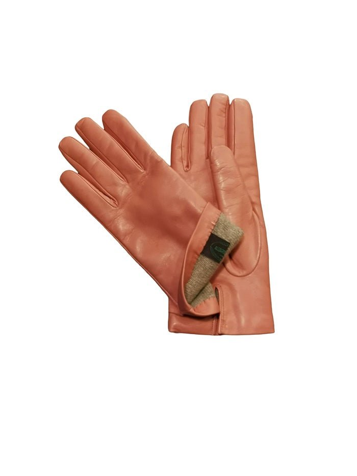 Guanto donna liscio in pelle Pelletteria Allegrini Filippo G303C rosa - Pelletteria Allegrini