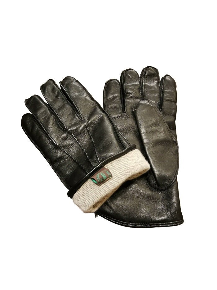 Guanto uomo in pelle Pelletteria Allegrini Filippo G1112 nero - Pelletteria Allegrini