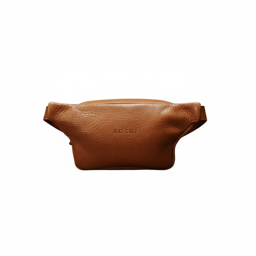 Marsupio in pelle Bruno Rossi R260 Cuoio - Pelletteria Allegrini