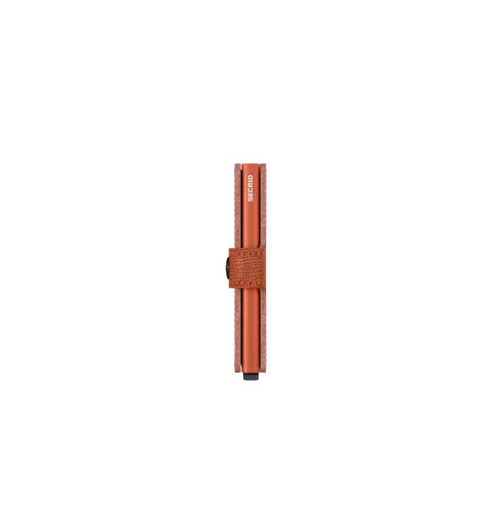 Miniwallet Crisple SECRID MC - arancio - Pelletteria Allegrini