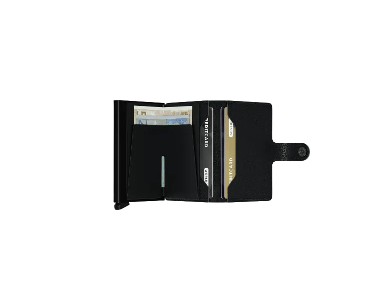Miniwallet Crisple SECRID MC - nero - Pelletteria Allegrini