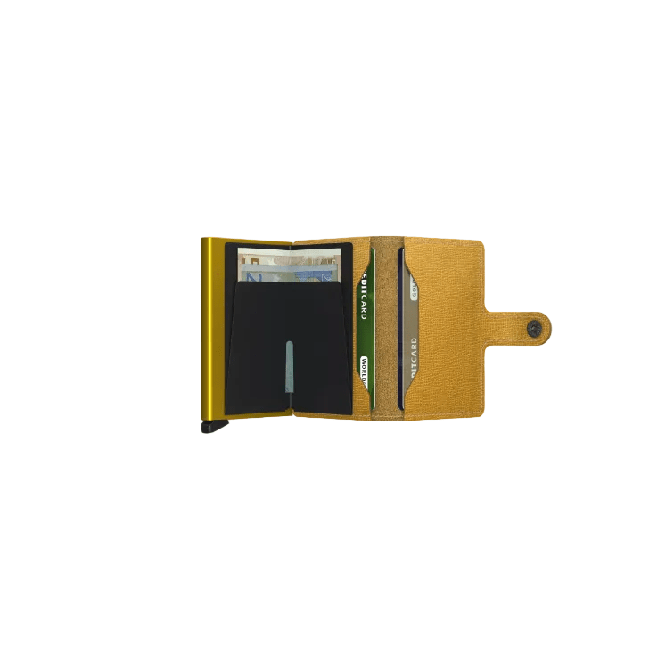 Miniwallet Crisple SECRID MC - ocra - Pelletteria Allegrini
