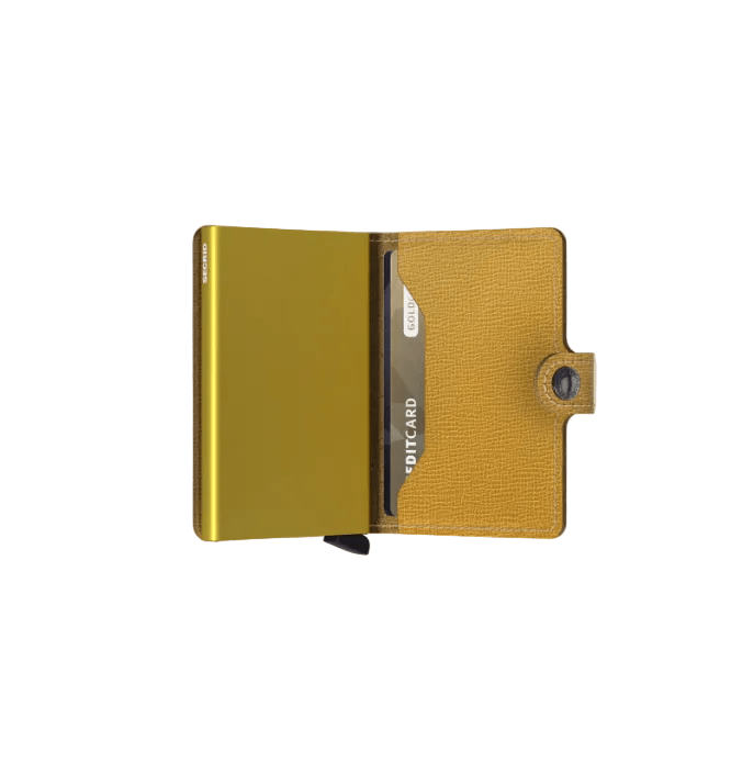 Miniwallet Crisple SECRID MC - ocra - Pelletteria Allegrini